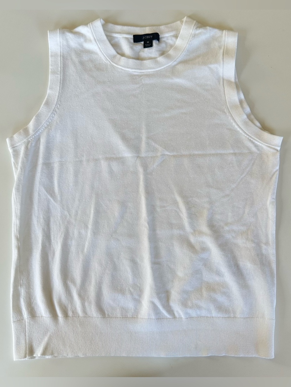 J. Crew Cotton Jackie Sweater Shell